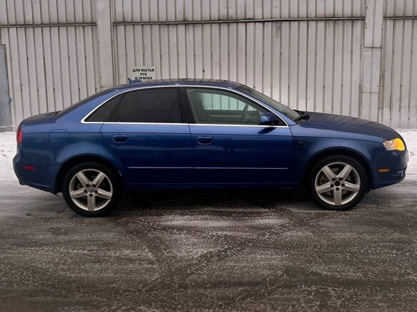 2005 Audi A4 III (B7), синий, 700000 рублей - вид 5