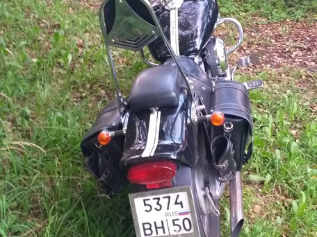 2003 Yamaha XVS400 Drag Star, чёрный, 310000 рублей, вид 4