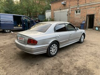2003 Hyundai Sonata IV (EF) Рестайлинг, серебристый, 365000 рублей, вид 4