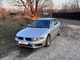 2002 Mitsubishi Galant VIII Рестайлинг, серебристый, 220000 рублей, вид 1