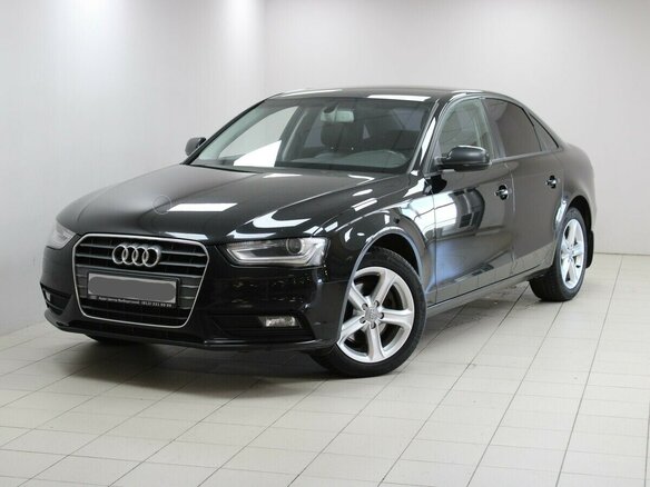 2015 Audi A4 IV (B8) Рестайлинг, чёрный, 1284000 рублей - вид 1