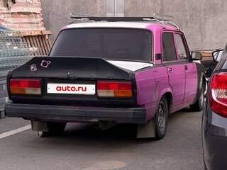 2006 Lada (ВАЗ) 2107, фиолетовый, 75000 рублей, вид 3