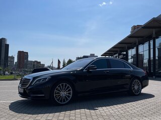 2014 Mercedes-Benz S-Класс 500 Long VI (W222, C217), чёрный, 4999990 рублей, вид 4