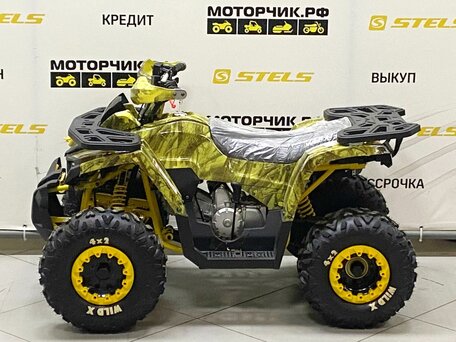 2025 Motoland Wild 125, жёлтый, 99000 рублей, вид 2