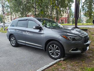 2017 Infiniti QX60 I Рестайлинг, серый, 2000000 рублей, вид 2