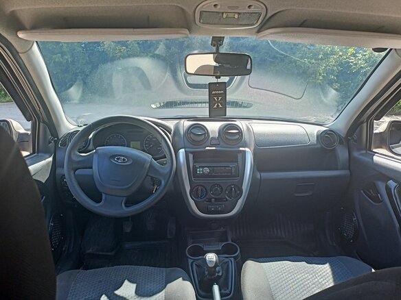 2012 Lada (ВАЗ) Granta I, бежевый, 280000 рублей - вид 7