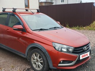 2017 Lada (ВАЗ) Vesta I, красный, 703000 рублей, вид 2