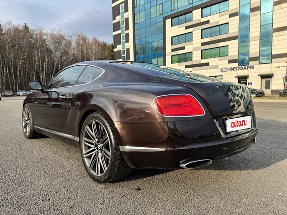 2013 Bentley Continental GT Speed II, коричневый, 5680000 рублей - вид 7