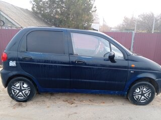 2008 Daewoo Matiz I Рестайлинг, синий, 220000 рублей, вид 2