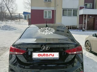 2016 Hyundai Solaris I Рестайлинг, чёрный, 1380000 рублей, вид 3