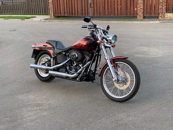 2004 Harley-Davidson Night Train, оранжевый - вид 3