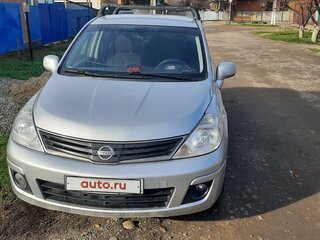2012 Nissan Tiida I Рестайлинг, серебристый, 820000 рублей, вид 3