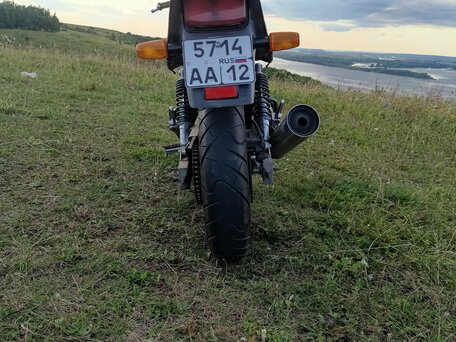 1995 Honda CB 400 Super Four, красный, 250000 рублей, вид 3