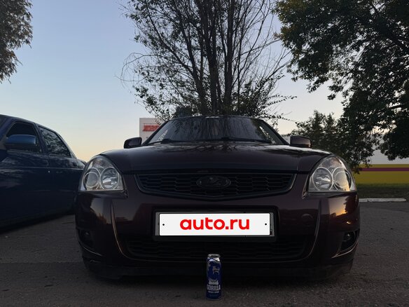 2013 Lada (ВАЗ) Priora I Рестайлинг, пурпурный, 399999 рублей - вид 2