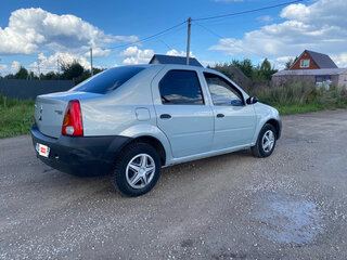 2009 Renault Logan I, серебристый, 143000 рублей, вид 2