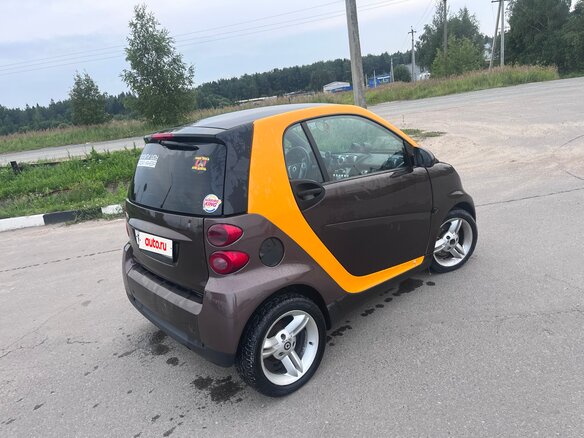 2008 Smart Fortwo II, серебристый, 745000 рублей - вид 3