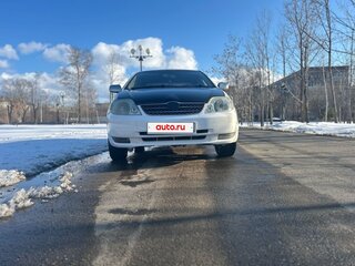 2001 Toyota Corolla IX (E120, E130), белый, 410000 рублей, вид 2