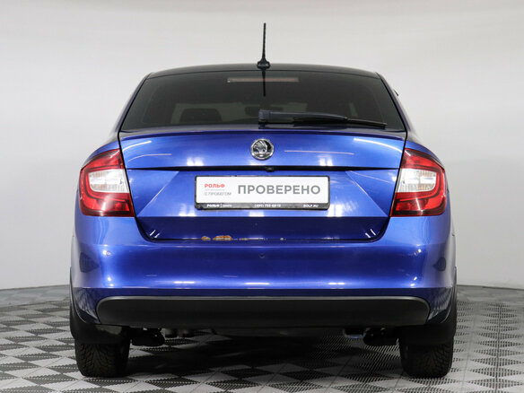 2019 Skoda Rapid I Рестайлинг, синий - вид 5