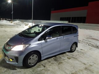 2014 Honda Freed I Рестайлинг, синий, 1045000 рублей, вид 5