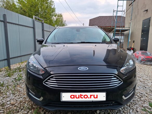 2018 Ford Focus III Рестайлинг, чёрный, 1450000 рублей - вид 1
