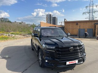 2016 Toyota Land Cruiser 200 Series Рестайлинг 2, чёрный, 6200000 рублей, вид 3