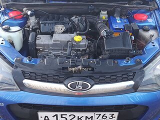 2018 Lada (ВАЗ) Kalina II, синий, 670000 рублей, вид 4