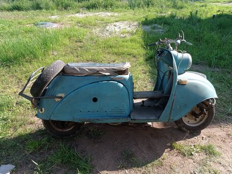 1965 ТМЗ (Туламашзавод) 5.951, голубой, 40000 рублей, вид 3