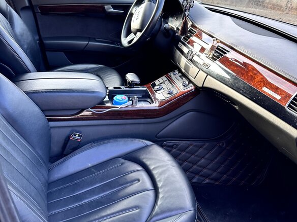 2013 Audi A8 Long III (D4), чёрный, 1999999 рублей - вид 5