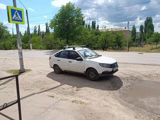 2019 Lada (ВАЗ) Granta I Рестайлинг, белый, 347000 рублей, вид 3