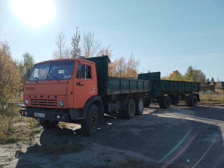 1989 КамАЗ 55102, оранжевый, 650000 рублей, вид 4