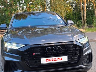 2018 Audi Q8 55 TFSI I (4M), серый, 6055000 рублей, вид 3