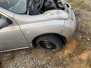 2002 Nissan March III (K12), серый, 325000 рублей, вид 5