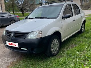 2008 Renault Logan I, белый, 320000 рублей, вид 1