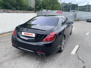 2020 Mercedes-Benz S-Класс 450 Long VI (W222, C217) Рестайлинг, чёрный, 6700000 рублей, вид 5