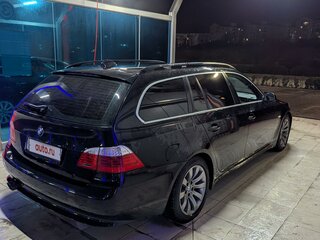 2008 BMW 5 серии 520d V (E60/E61) Рестайлинг, чёрный, 1250000 рублей, вид 3