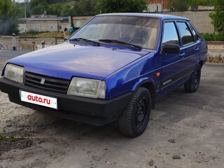 1997 Lada (ВАЗ) 21099, синий, 120000 рублей, вид 1