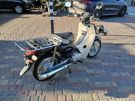 2019 Honda Super Cub, синий, 124000 рублей, вид 5