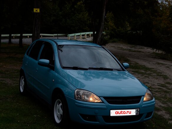 2005 Opel Corsa C Рестайлинг, голубой, 449000 рублей