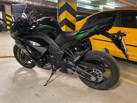 2021 Kawasaki Z 1000SX, зелёный, 1310000 рублей, вид 4