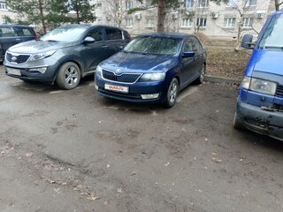 2014 Skoda Rapid I, синий, 750000 рублей, вид 4