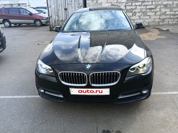 2013 BMW 5 серии 528i xDrive VI (F10/F11/F07) Рестайлинг, чёрный, 1700000 рублей - вид 1