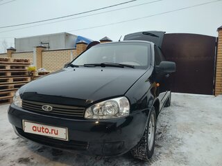 2011 Lada (ВАЗ) Kalina I, чёрный, 400000 рублей, вид 2
