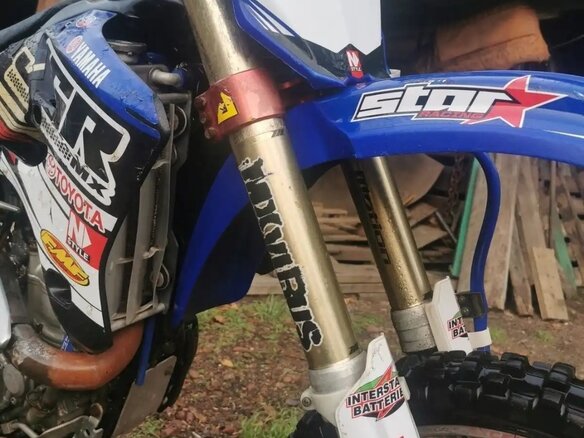 2004 Yamaha YZ450F, белый, 250000 рублей - вид 3