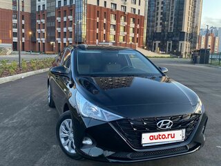 2022 Hyundai Solaris II Рестайлинг, чёрный, 2000000 рублей, вид 4