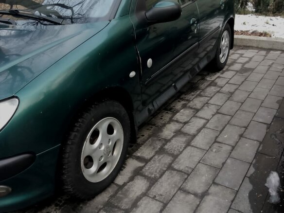 2002 Peugeot 206, зелёный - вид 3