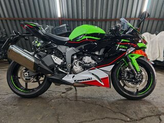 2022 Kawasaki ZX-6 Ninja, зелёный, 1190000 рублей, вид 3