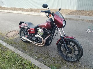 1997 Harley-Davidson Dyna Low Rider, красный, 750000 рублей, вид 4