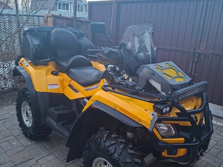 2011 BRP Can-Am Outlander MAX 650, жёлтый, 770000 рублей, вид 2
