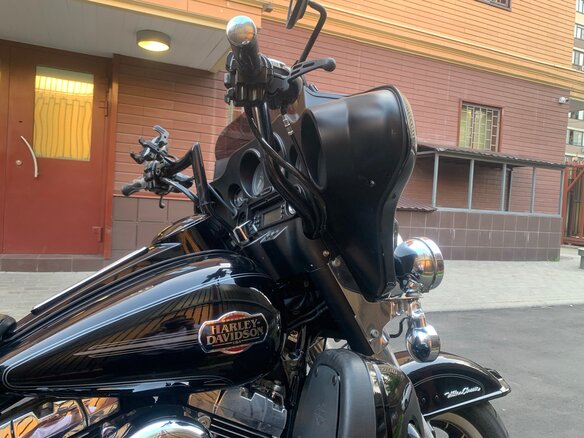 2008 Harley-Davidson Electra Glide, чёрный, 955000 рублей - вид 24