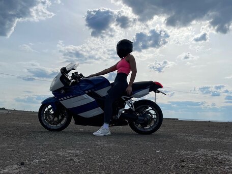 2005 BMW K 1200 S, синий, 550000 рублей, вид 1